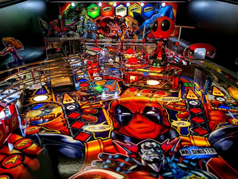 Deadpool Pro Reconditioned Pinball Machine by STERN Pinball For Sale UK